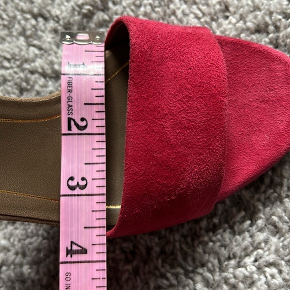 Gucci Two Tone Suede Madison Studded Heel Sandals - Picture 14 of 16